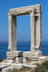 Apollo Temple entrance, Naxos island, Cyclades