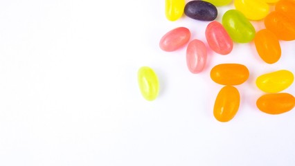 candy isolated : space for word