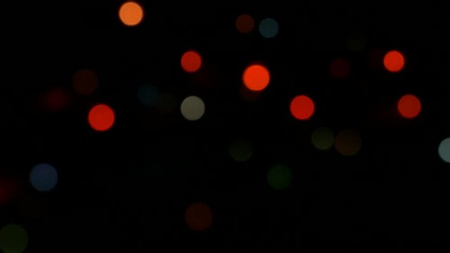 Tiny colorful Christmas dot lights 4K 2160p UHD video - Blinking dot lights Christmas decoration 4K 3840X2160 UHD footage 