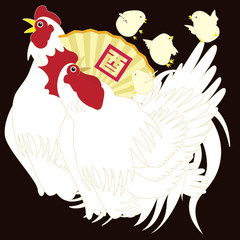 Happy New Year! -酉-/ Eto tori 02_086