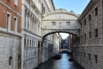 Fototapeta na wymiar Seufzerbrücke in Venedig