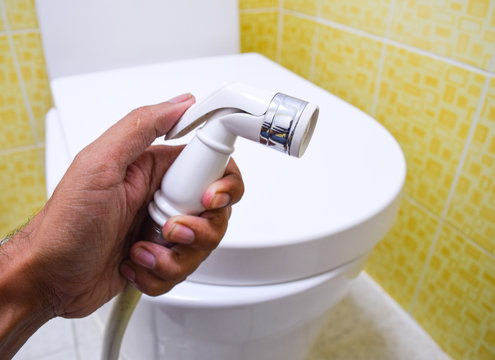 Hand Use Bidet Spray Toilet