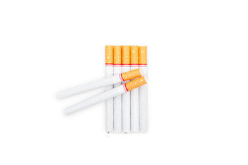 Tobacco on white background. World No Tobacco Day