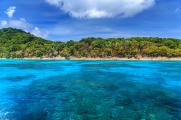 Beautiful island,clear water for snorkeling