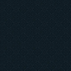 Seamless Floral Ethnic Pattern