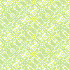 Seamless Floral Ethnic Pattern