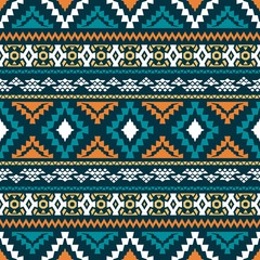 The classic geometric pattern. Ethnic and tribal motifs. Color v