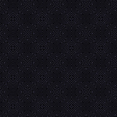 Seamless Floral Ethnic Pattern