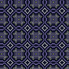 Seamless Floral Ethnic Pattern