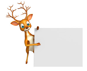 cute Deer cartoon character