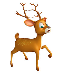 cute Deer funny cartoon character