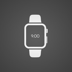 Smart watch with application icon on screen.