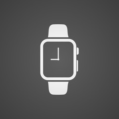 Smart watch with application icon on screen.