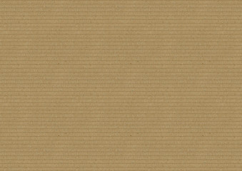 Beige cardboard background with horizontal strips, paper texture for design.