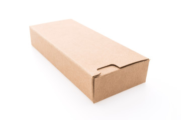 Empty brown box