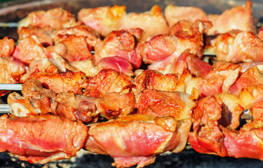 Pork shashlik