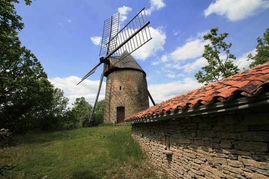 moulin à vent de Saillagol, Tarn et Garonne