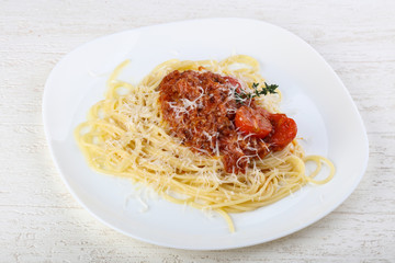 Spaghetti bolognese