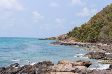 Sandy beaches and rocky coastline