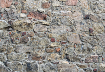 Background, medieval wall, Jelenia Gora, Poland