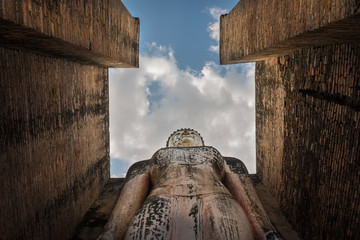 Statue of Buddha in Sukhothai historical park