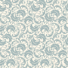 seamless pattern with Victorian motives