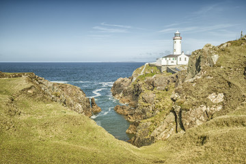 Fototapeta na wymiar Fanad Head lighthouse