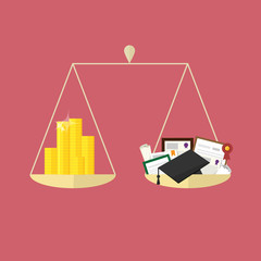 Pay vs education