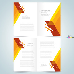 Business brochure design template
