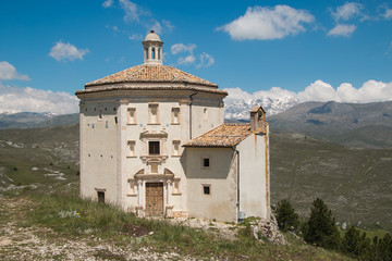 Church of Saint Maria della Pietà, Rocca Calascio, Abruzzo Italy