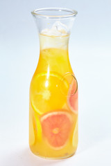 summer lemonade isolated