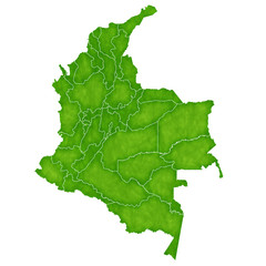 コロンビア　地図　国　アイコン