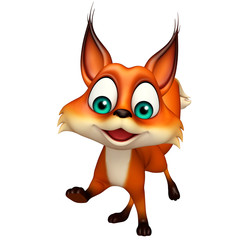 fun Fox funny cartoon character