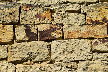 Stone Wall Building