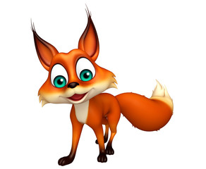 fun Fox funny cartoon character