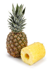 Fototapeta na wymiar Pineapples