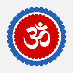 Aum Symbol Vector Icon