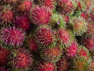 rambutan tropical fruit Thailand