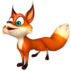 fun Fox funny cartoon character