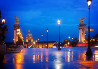 Alexandre III Bridge,  Paris, France