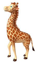 cute Giraffe cartoon character