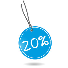 20% Preisschild