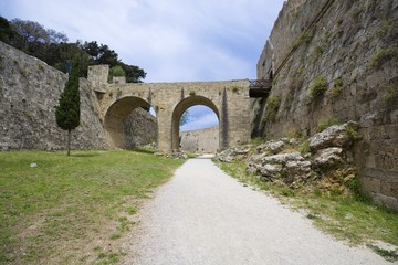 Fototapeta na wymiar Gate of Saint John, Rhodes