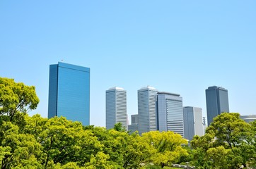 Obraz premium 大阪ビジネスパーク