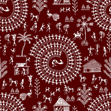 Warli Images – Browse 624 Stock Photos, Vectors, and Video | Adobe Stock