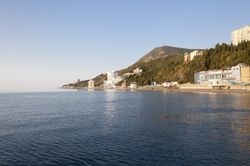 Fototapeta na wymiar Beautiful view of the southern coast in Crimea