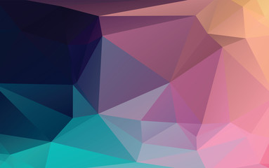 Fototapeta premium Colorful Abstract Low Poly Vector Background