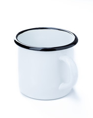 Emaille Blech Becher