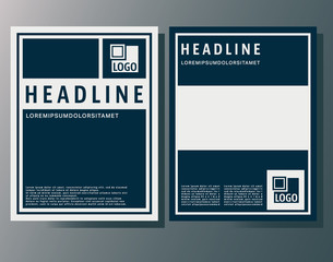 Cover brochures template