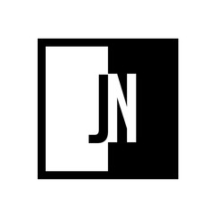 initial square half logo